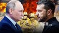 Владимир Путин и Владимир Зеленский.