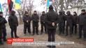 Третью неделю участники боевых действий на востоке пикетируют Нацбанк Украины