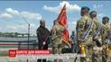 Морские пехотинцы получили новые береты и дату своего профессионального праздника