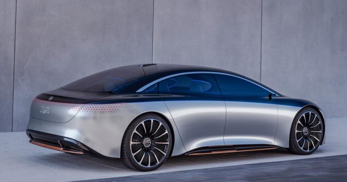Mercedes Vision EQS_1 / © autoexpress.co.uk