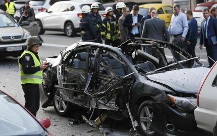 Взрыв в Киеве произошел от взрывчатки заложенной в авто - полиция