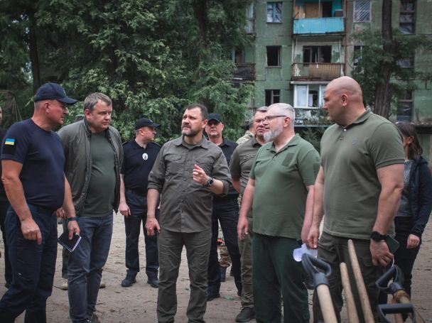 Фото: голова Дніпропетровської обласної військової адміністрації Сергій Лисак