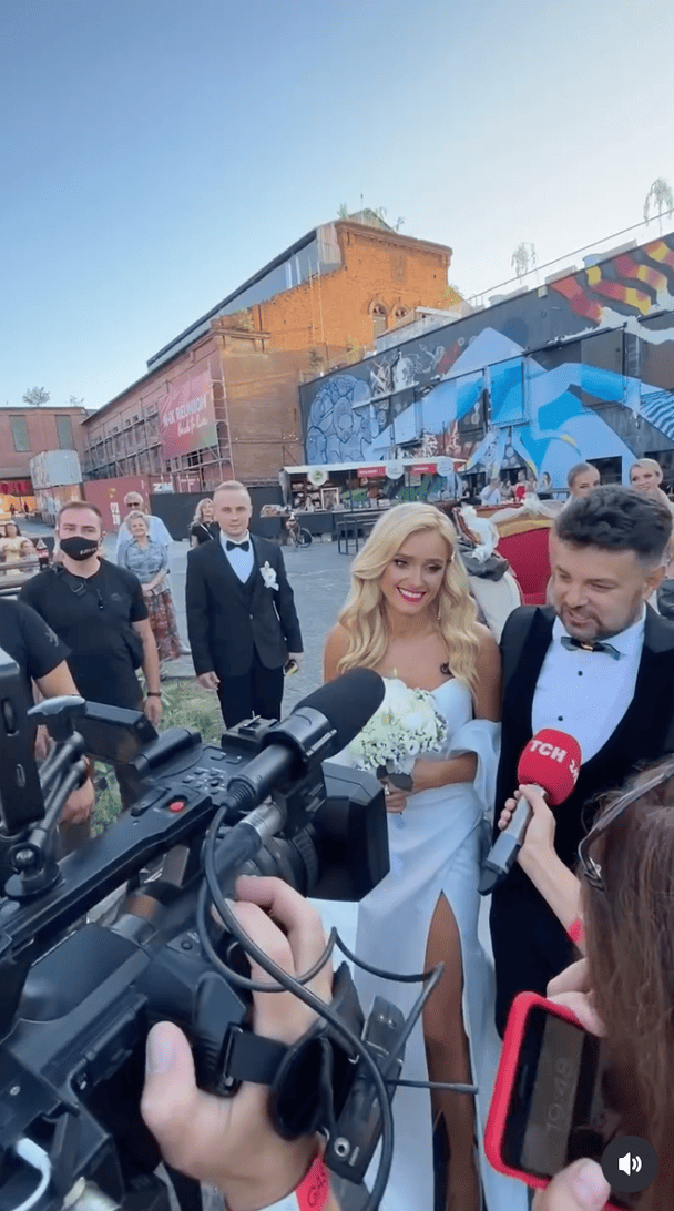 Ірина Федишин з чоловіком / © instagram.com/irynafedyshyn