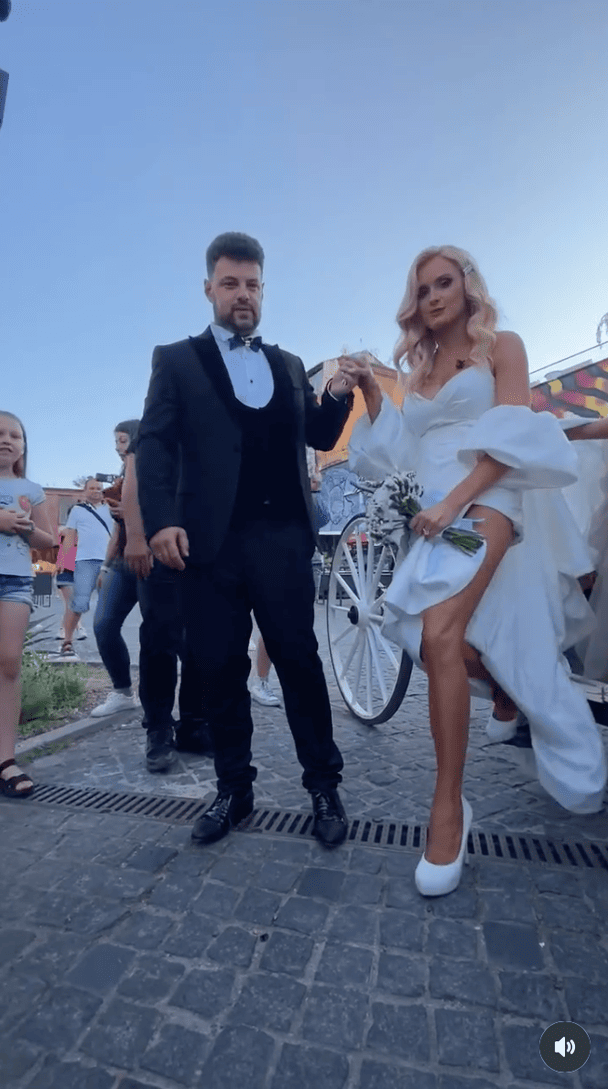 Ірина Федишин з чоловіком / © instagram.com/irynafedyshyn