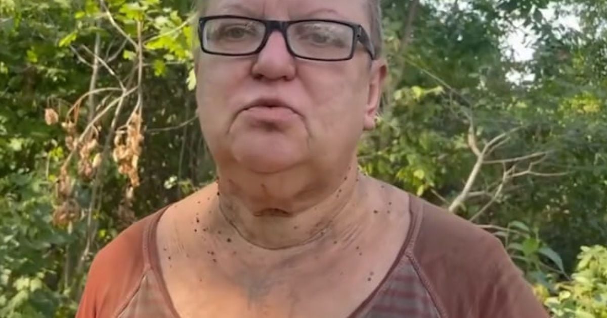 Жителі Роботиного Запорізько області. ФОТО: скрин із відео