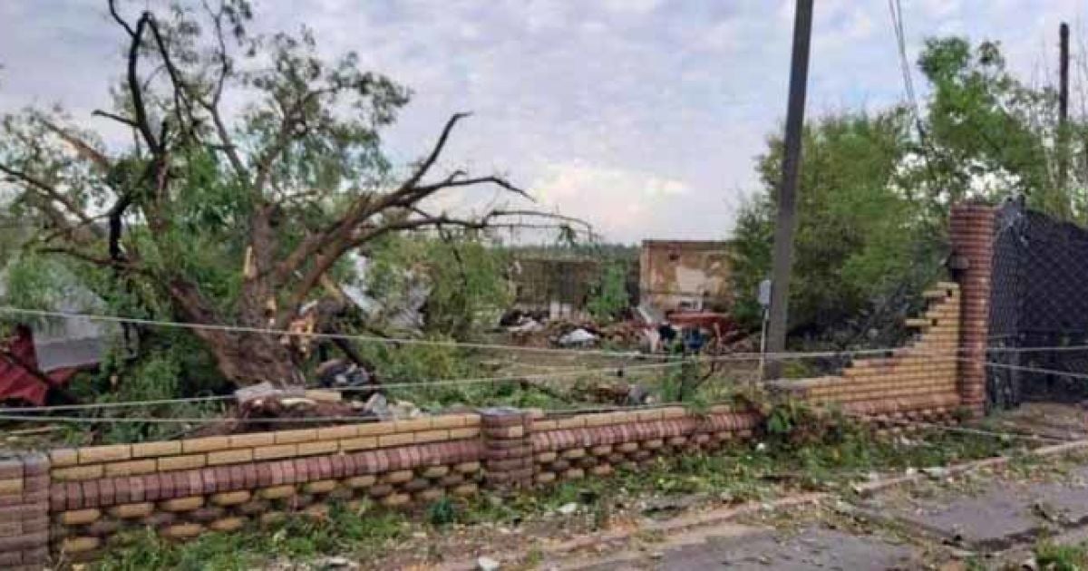 Ураган в Херсонській області