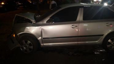 Аварія у Києві_4 / © Telegram-канал "Вартові Еспресо"