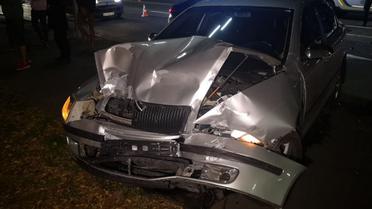 Аварія у Києві_3 / © Telegram-канал "Вартові Еспресо"