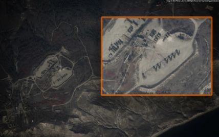 Оккупанты построили базу на севере Крымского полуострова (видео)