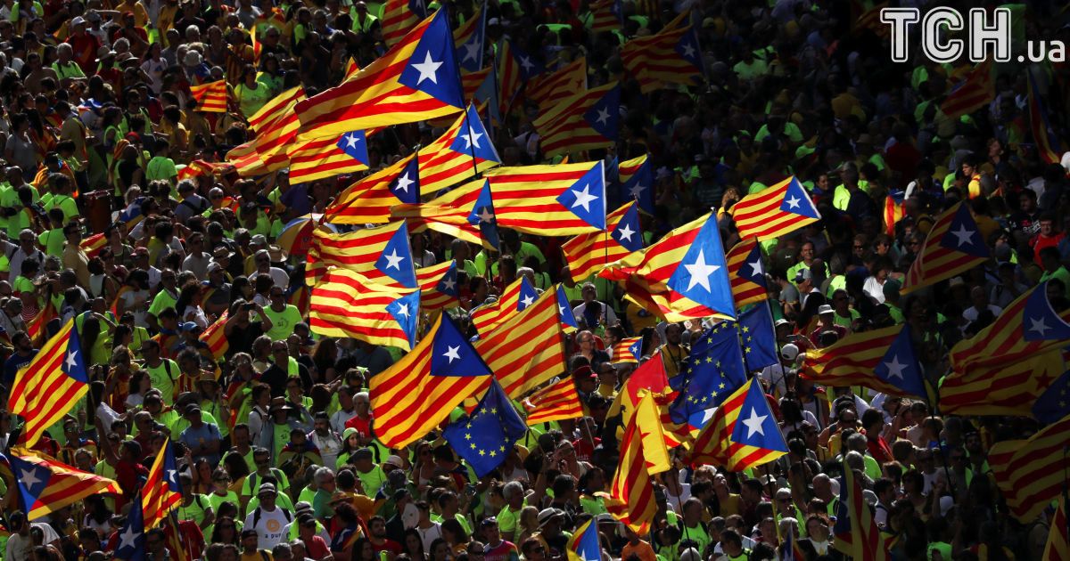 Мітинг на підтримку незалежності Каталонії_5 / © Reuters