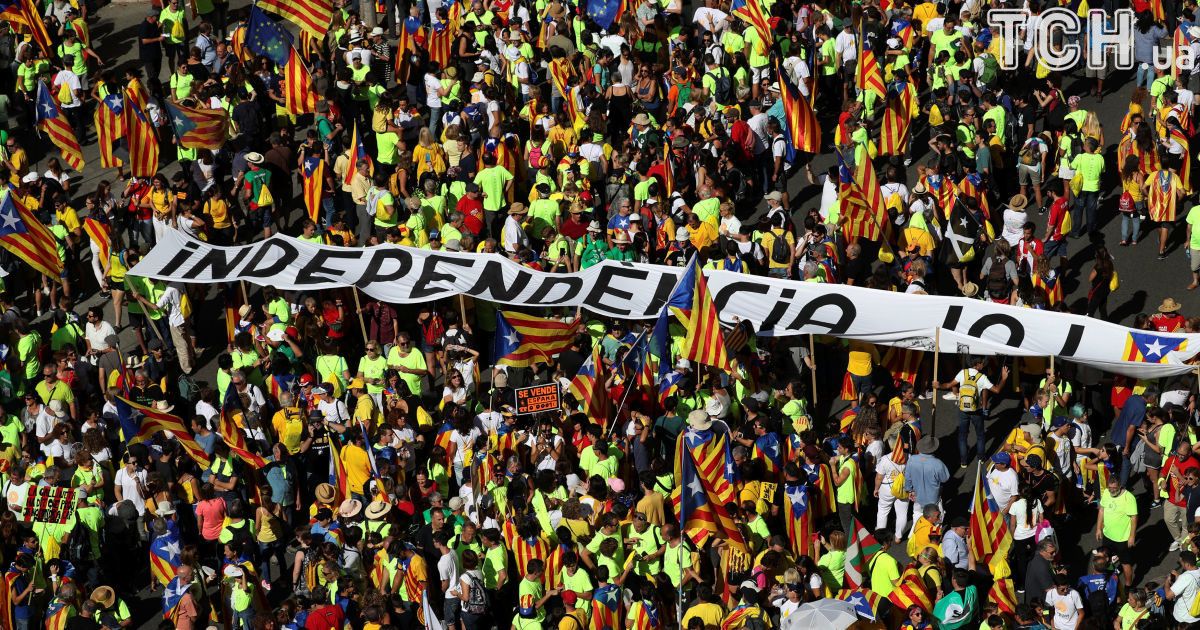 Мітинг на підтримку незалежності Каталонії_12 / © Reuters