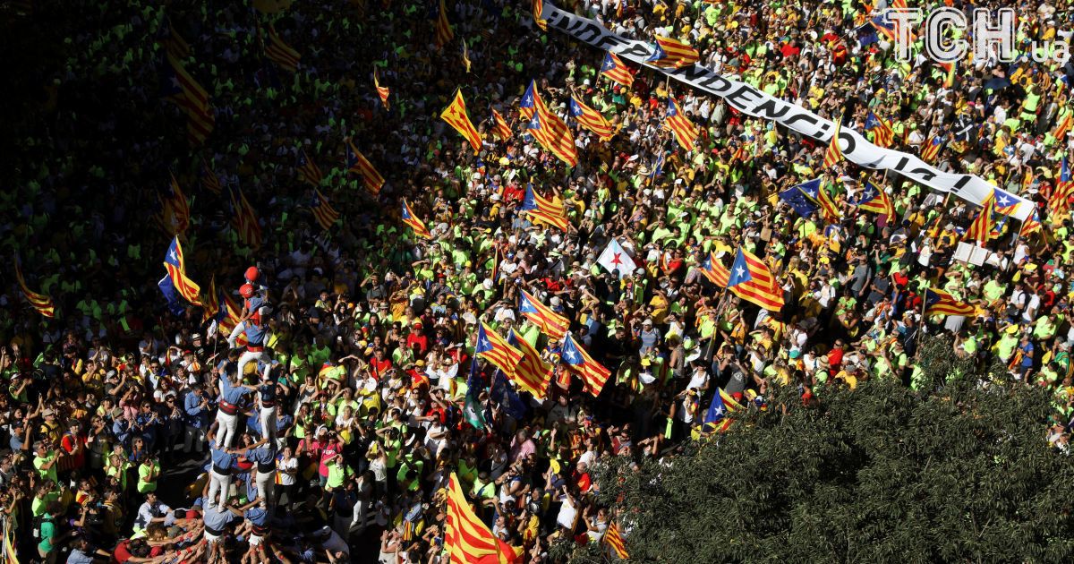 Мітинг на підтримку незалежності Каталонії_6 / © Reuters