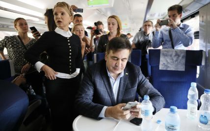 Саакашвили пересек украинскую границу