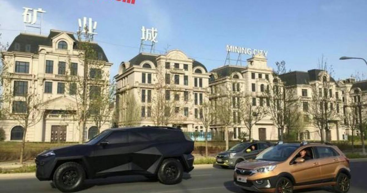 В Пекине китайцы покажут внедорожник-стелс
