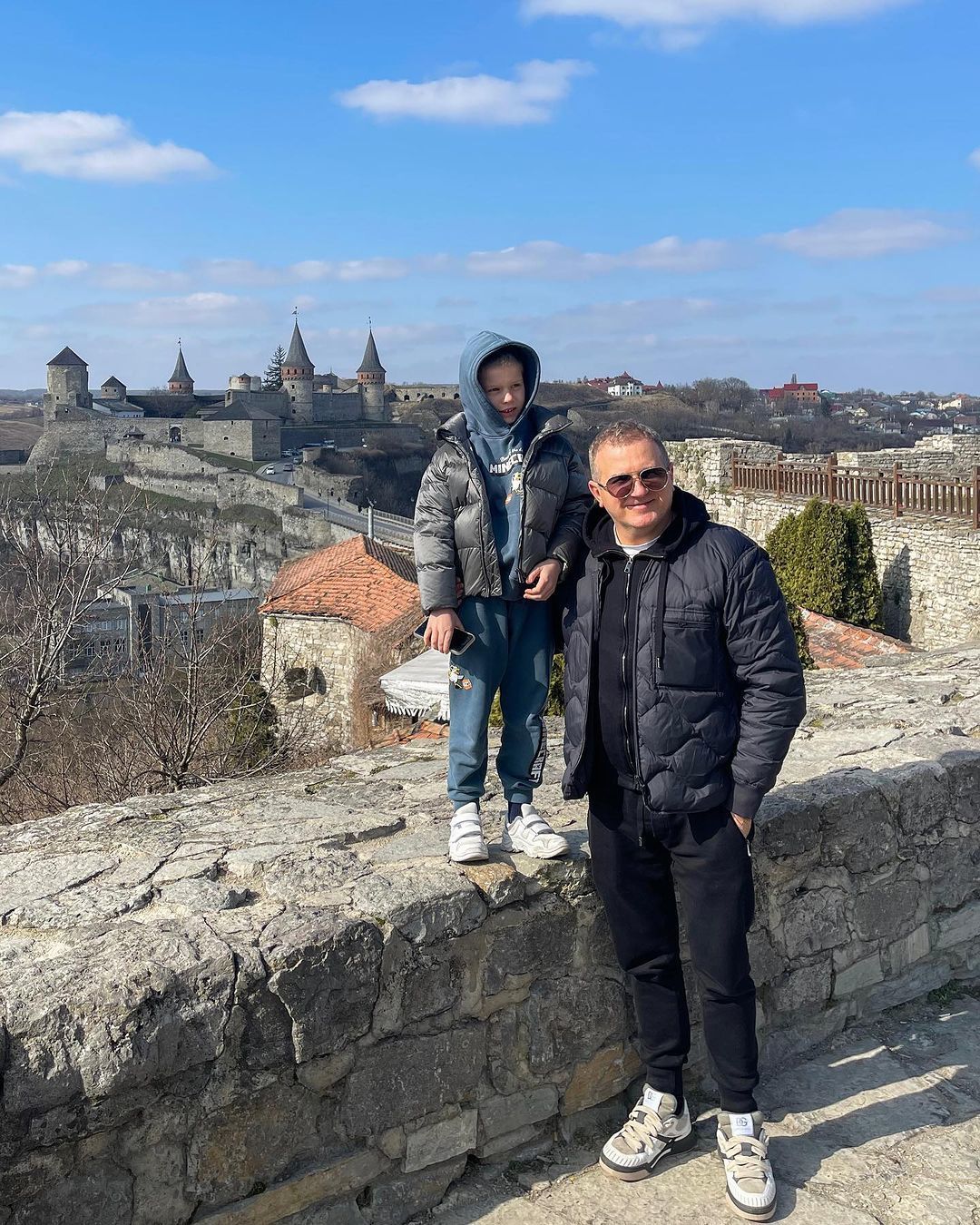 Юрий Горбунов с сыном / © instagram.com/gorbunovyuriy