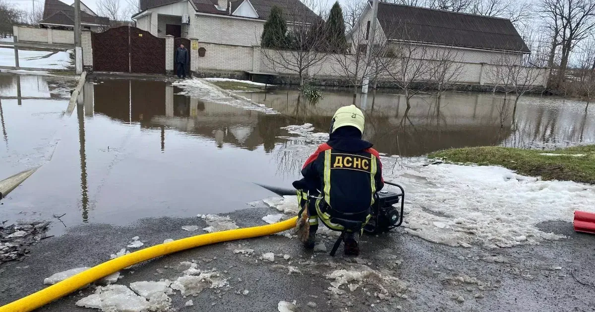 Подтопление в Кировоградской области