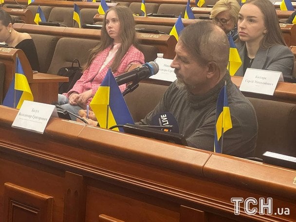 Володимир Балух під час засідання Тимчасової слідчої комісії 27 березня. / © ТСН