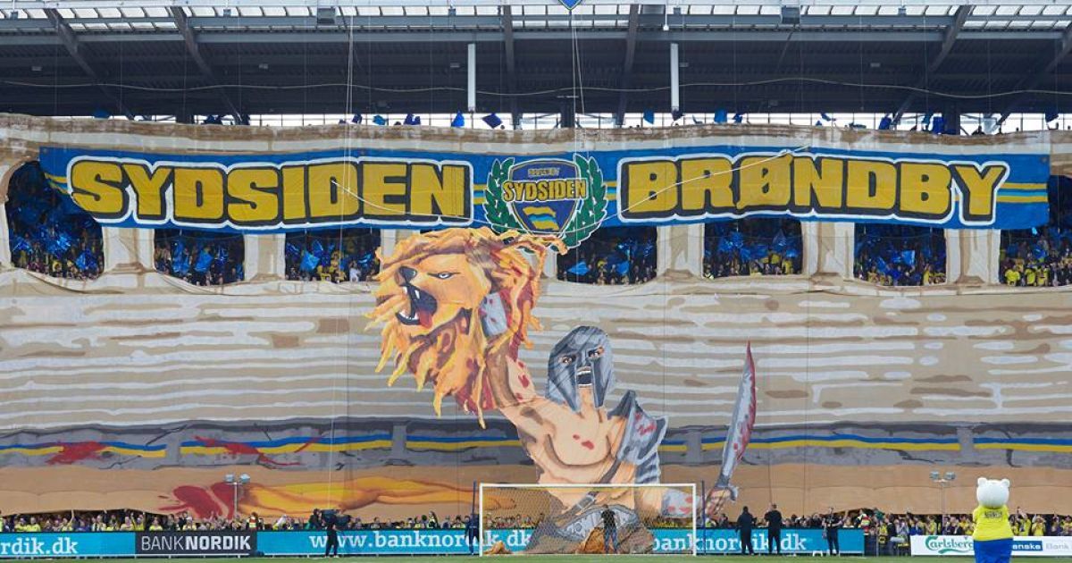 Болельщики "Брондбю" впечатлили.