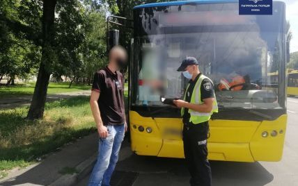 У Києві водій тролейбуса під кайфом перевозив пасажирів