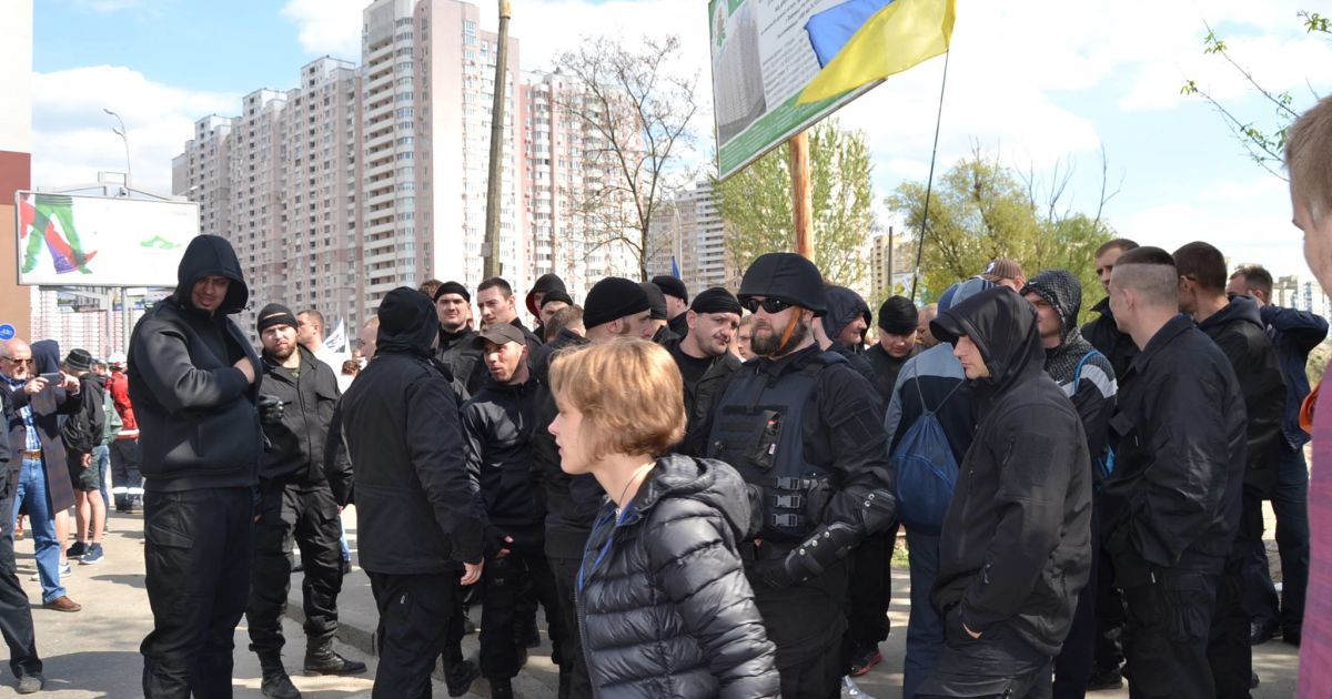протести проти забудови Здолбунівська_9 / © Лидия Гончаренко