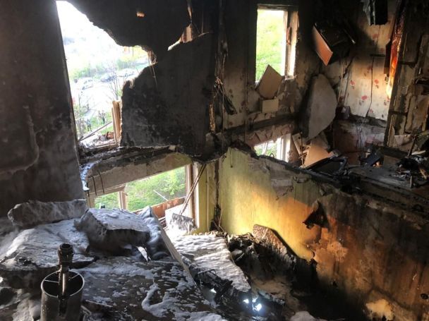 Руйнування на місці вибуху газу в будинку у Кривому Розі / © Сергій Лисак, голова Дніпропетровської ОВА.