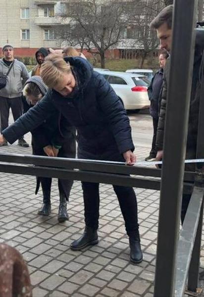 Встановлення пандусу перевірили працівники міськради