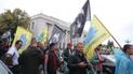 З прапорами та парасольками: як акція протесту власників "євроблях" паралізувала центр Києва