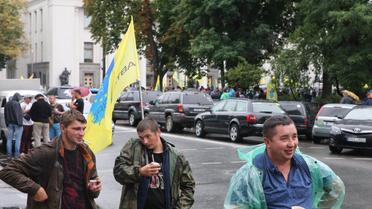 Акція протесту власників "євроблях"_7 / © УНІАН