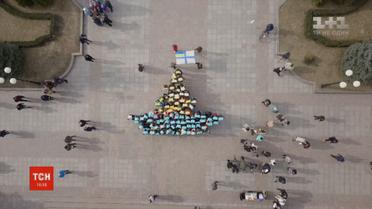 У Кропивницькому організували флешмоб на підтримку українських моряків, які знаходяться у полоні РФ