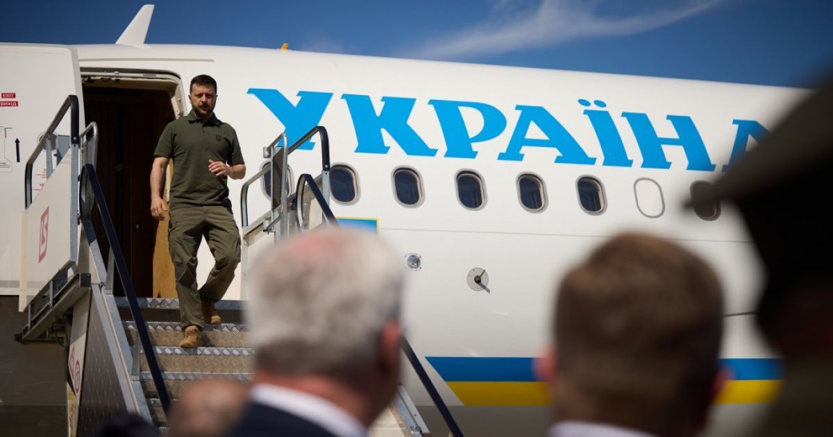 Президент України Володимир Зеленський прибув до Польщі для підписання безпекової угоди