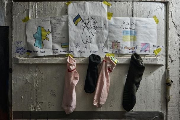 Військові святкують Різдво на фронті/ Фото: Костянтин та Влада Ліберови