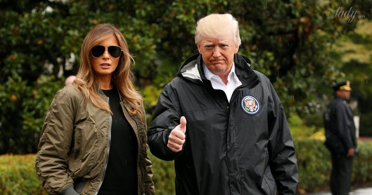 Мелания и Дональд Трамп