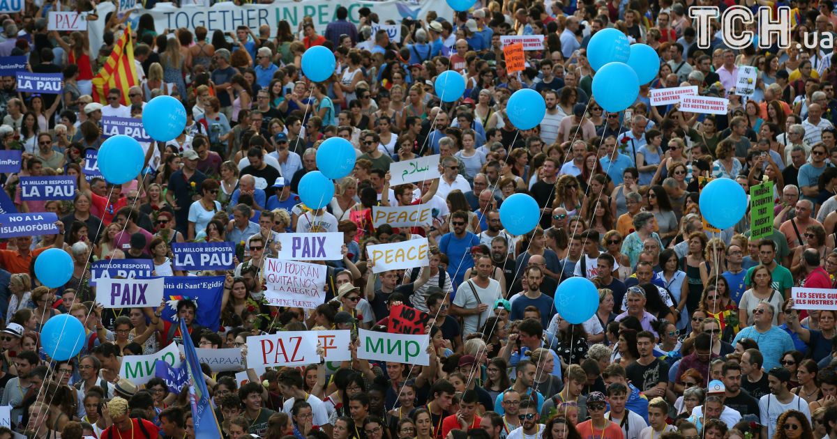 демонстрація проти тероризму в Барселоні_8 / © Reuters