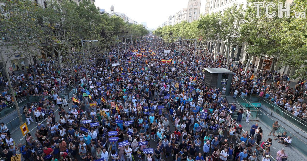 демонстрація проти тероризму в Барселоні_18 / © Reuters