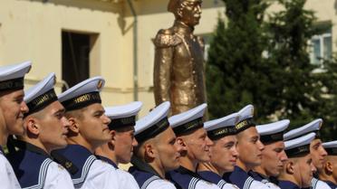 курсанти Нахімова дають присягу в окупованому севастополі_3 / © Reuters