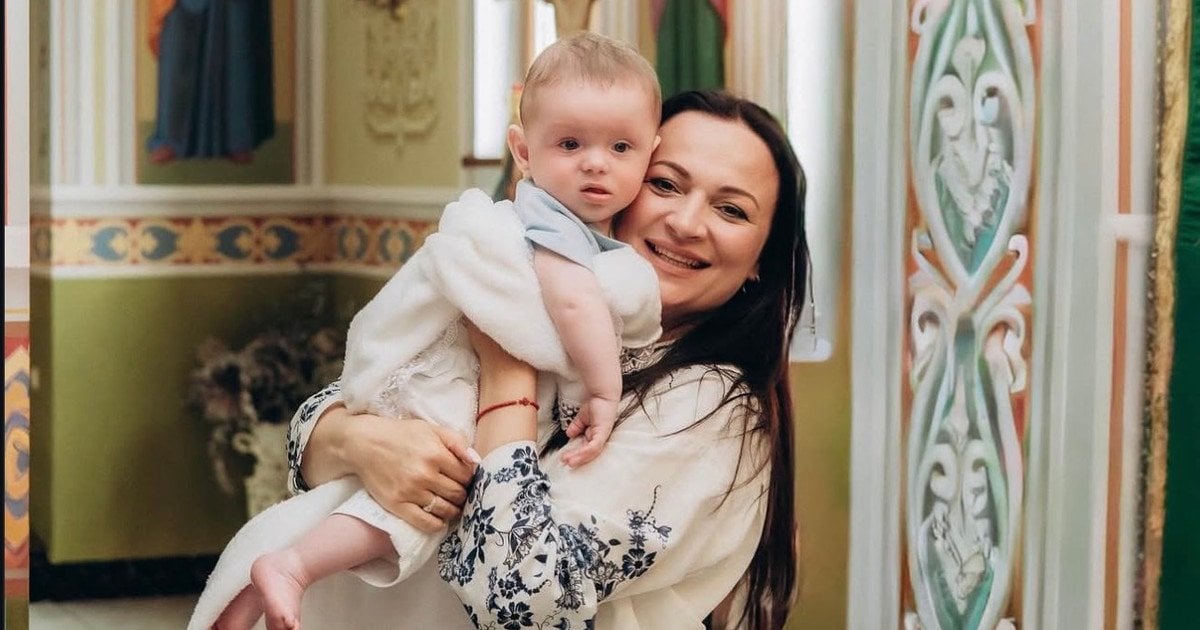 Вікторія Білан з сином Яремою