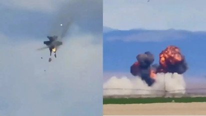 Катастрофа военных самолетов в США