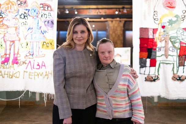 Олена Зеленська та Анна Сапон / © Instagram Олени Зеленської