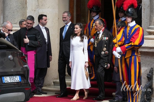 Король Філіп VI і королева Летиція у Ватикані / © Associated Press