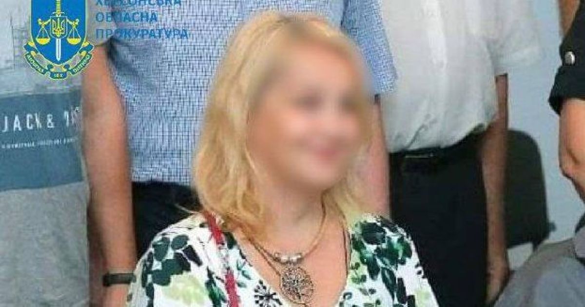 В окупованій Каховці зрадниця очолила управління освіти: їй повідомлено про підозру
