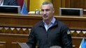 Мэр Киева Виталий Кличко во время выступления в Верховной Раде
