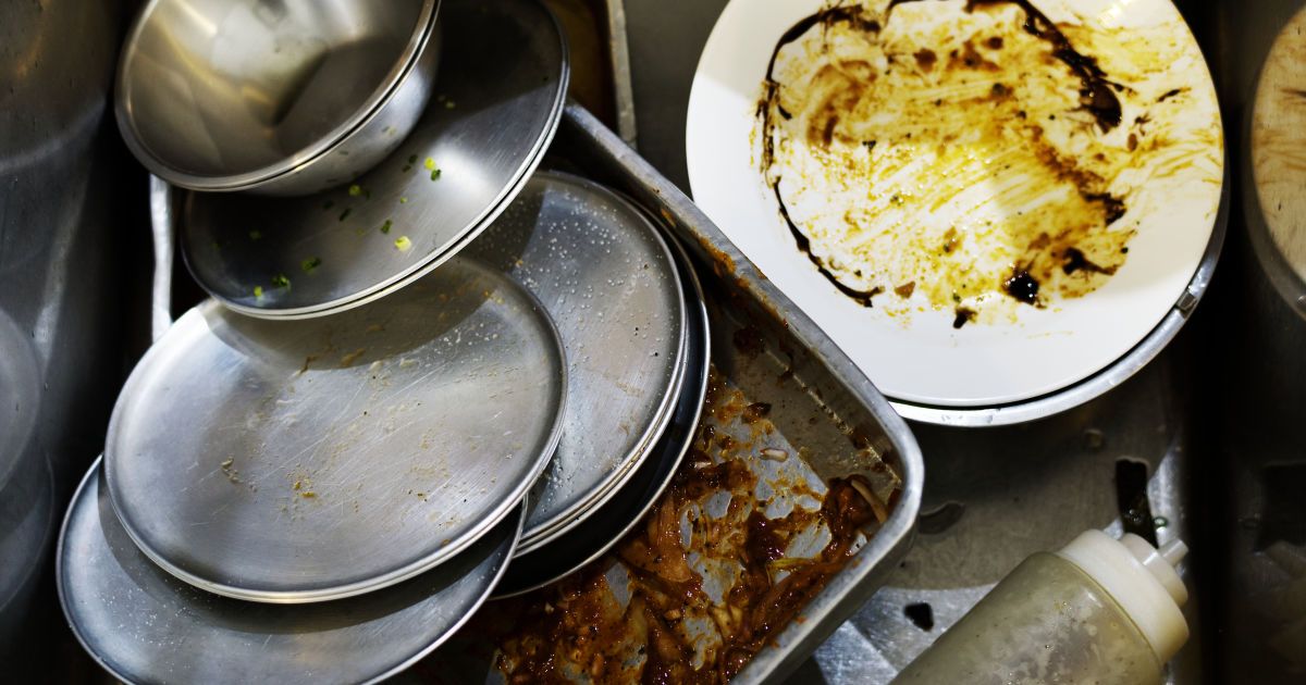 Грязная посуда