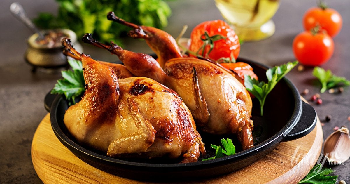 Запечені перепілки