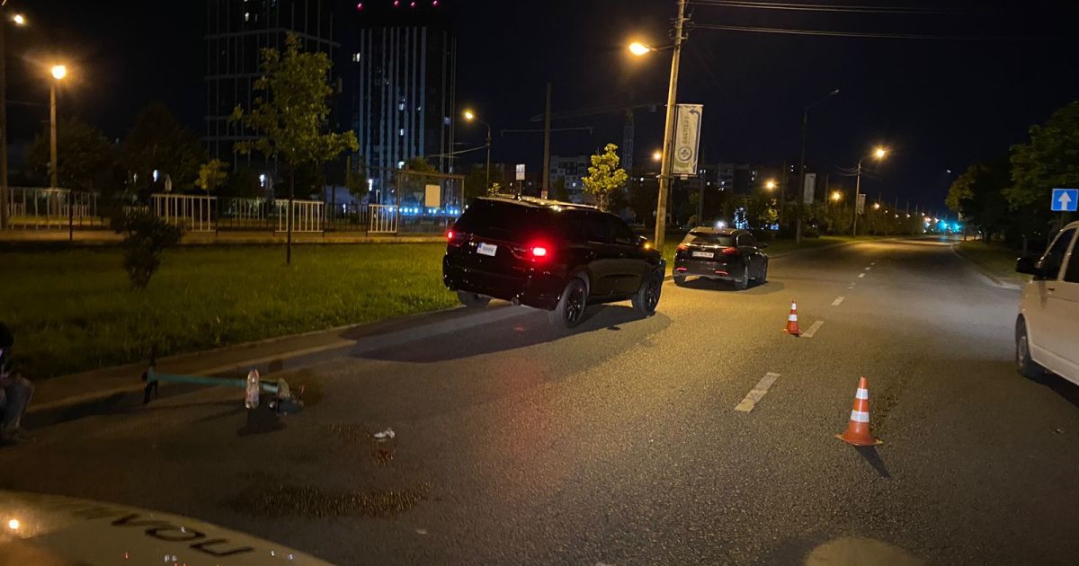 В ДТП во Львове пострадал 22-летний водитель электросамоката