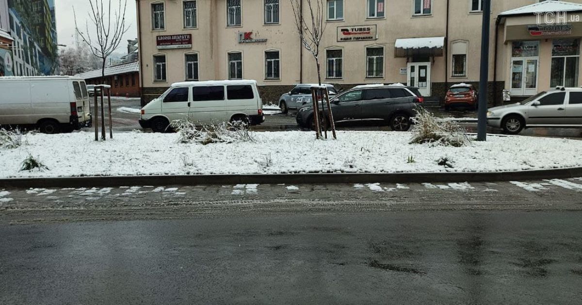 львів сніг