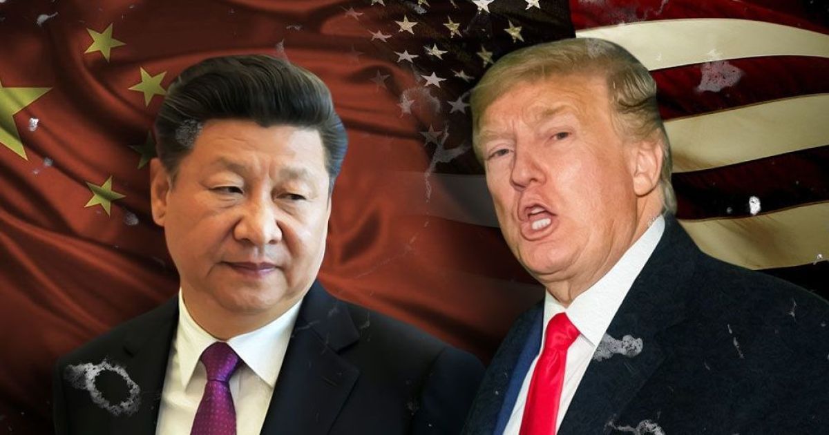 Си Цзиньпин и Дональд Трамп