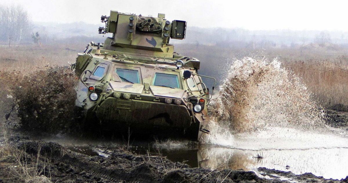 Украинские бронемашины стали "всеядными"