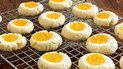 Творожное печенье с лимонным курдом