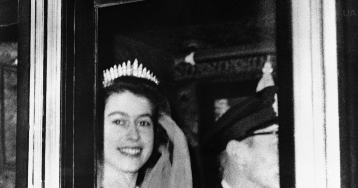 Принцесса Елизавета в день своей свадьбы, 20 ноября 1947 года