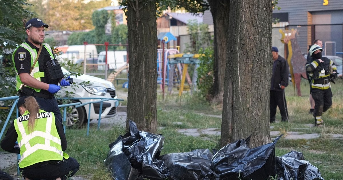 Последствия российского удара по Киеву